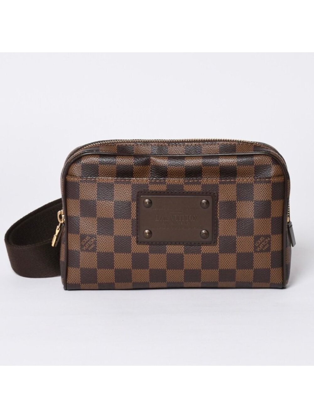 Louis Vuitton Damier Bum Bag Brooklyn Brown